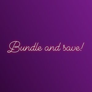 LIMITED TIME - BUNDLE & SAVE! 15% off 3 items.